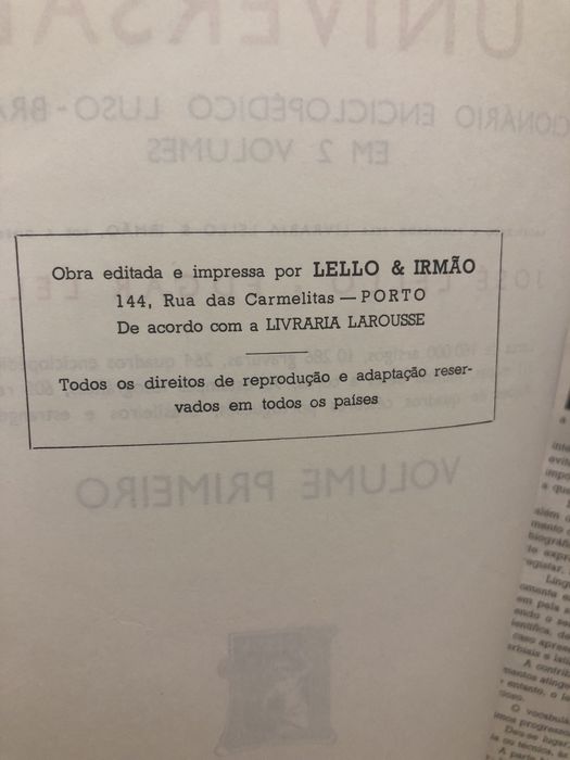 Enciclopedia Lello Universal