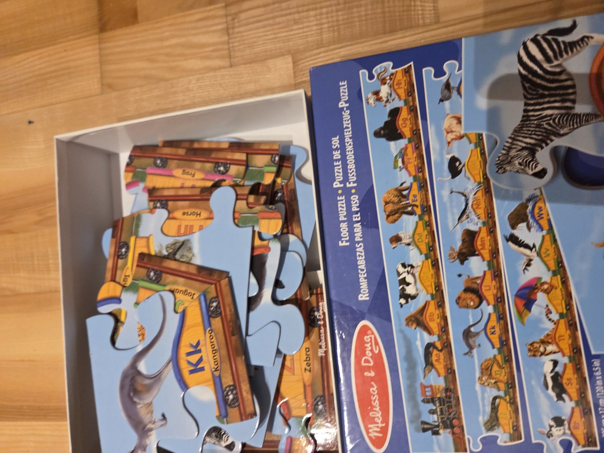 Puzzle duże na podłogę