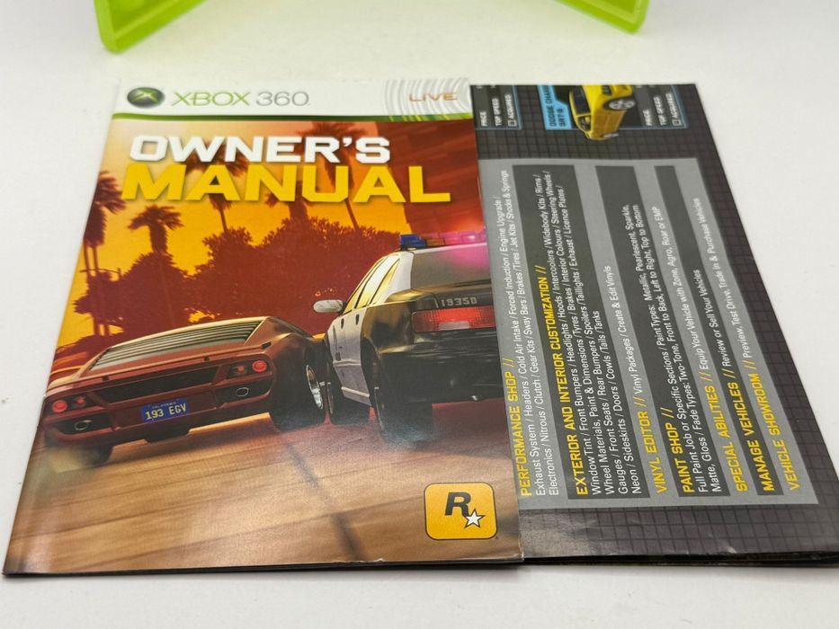 Midnight Club Los Angeles 3xA Xbox nr 0677