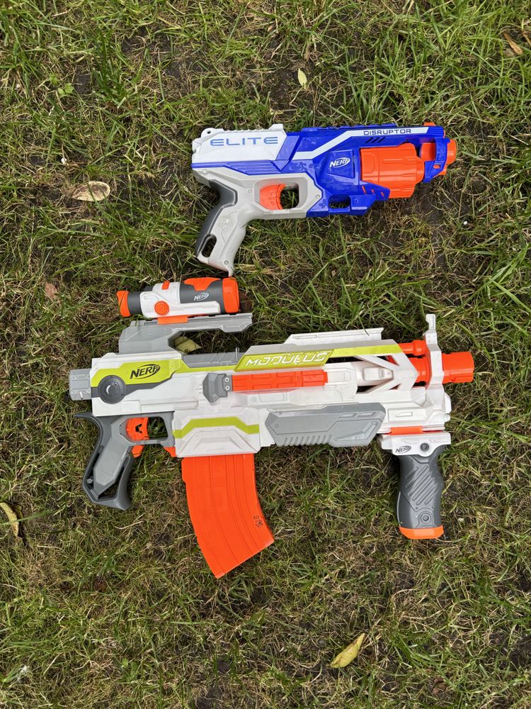 Nerf modulus nerf N-strike modulus esc-10 blaster,nerf storgarm i inne