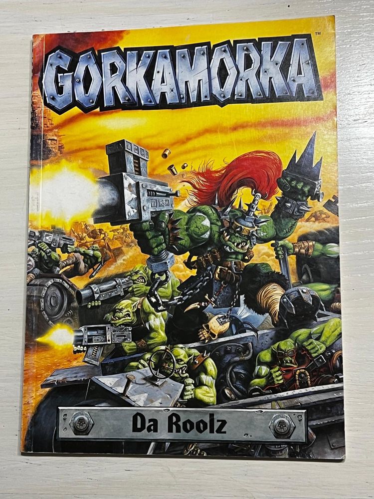 Podręczniki do Gorkamorka Game Workshop