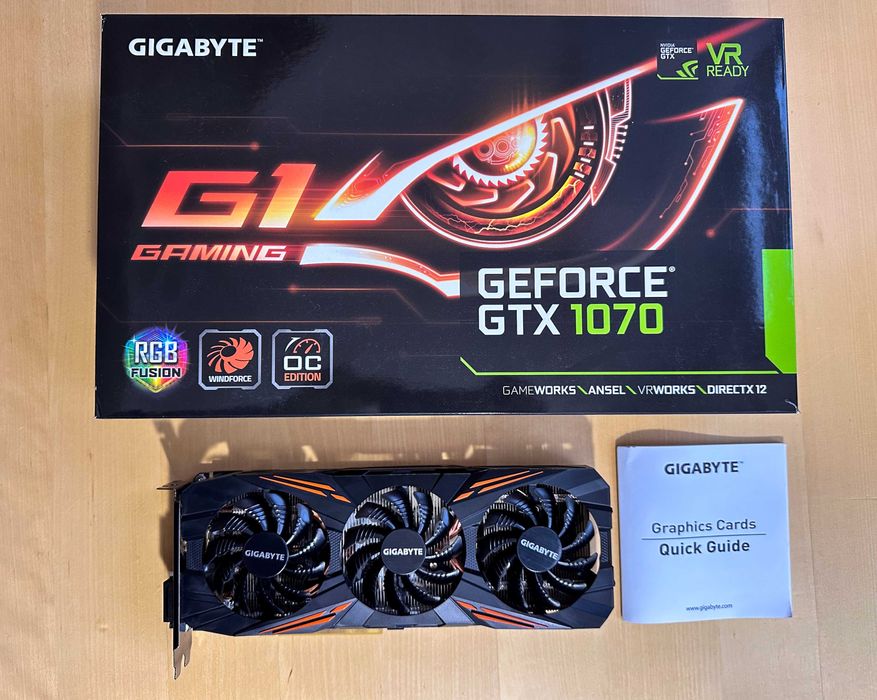 Karta graficzna Gigabyte GTX 1070 G1 Gaming 8GB
