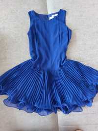 Kobaltowa elegancka sukienka Taranko 36