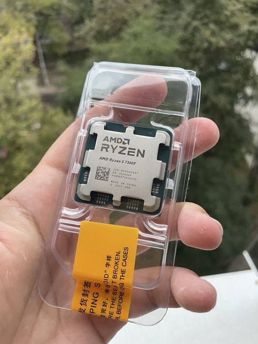 Новий ігровий процесор AMD Ryzen 5 7500F 6/12 5.0Ghz 32Mb L3