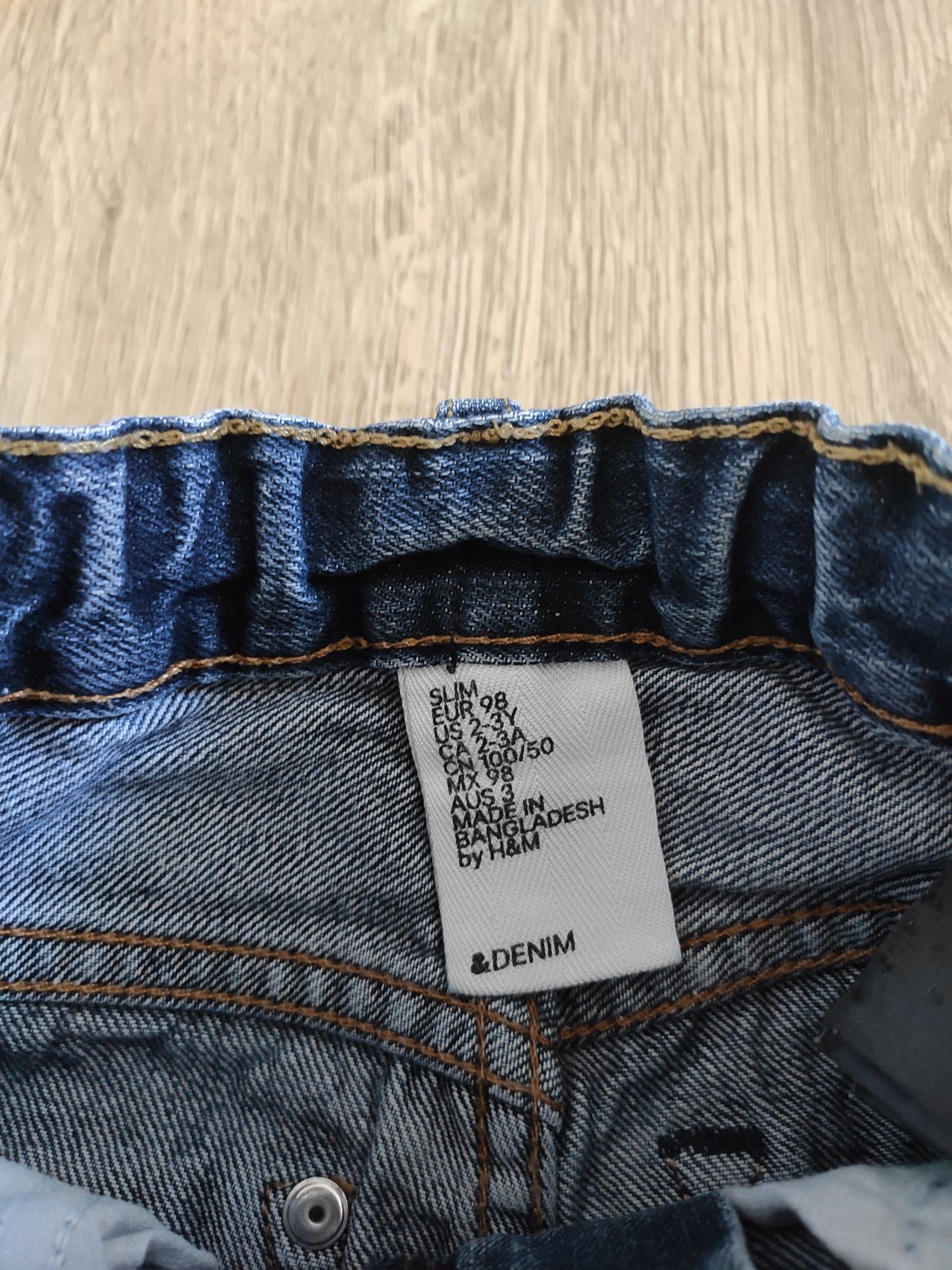 Dżinsy chłopiec H&M 98