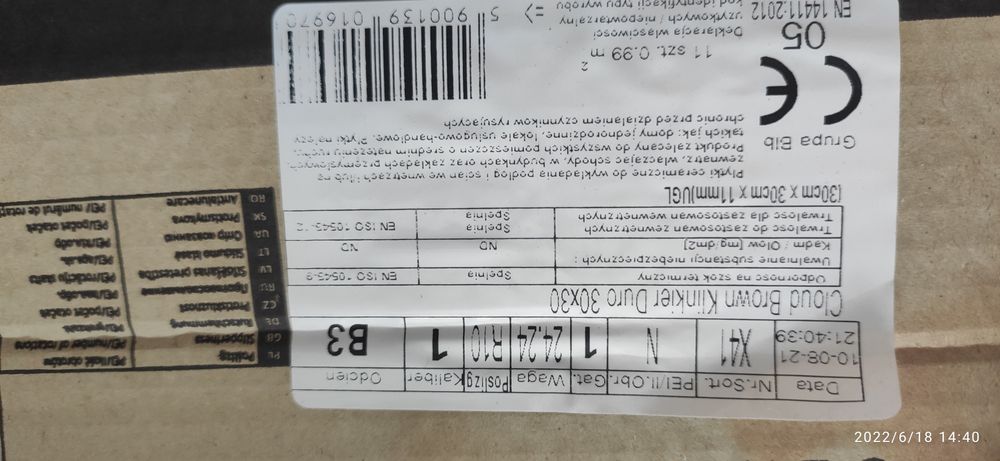 plytki cloud brown duro, klinkierowe