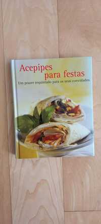 Livro Acepipes para festas