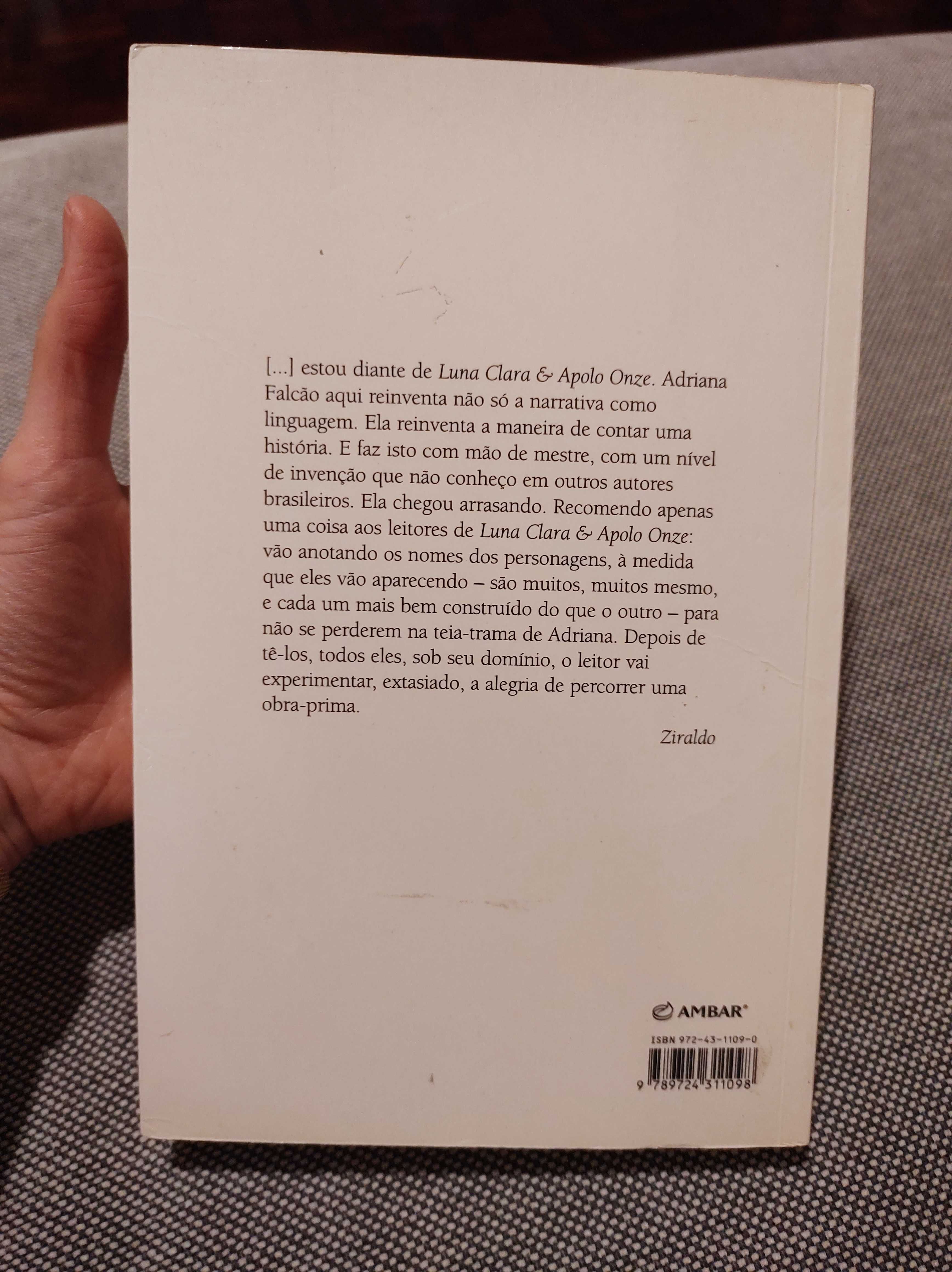 Livro Luna Clara & Apolo Onze