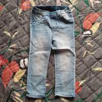 Legginsy H&M 92 jeansy
