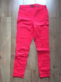 Czerwone spodnie H&M, rozmiar 36