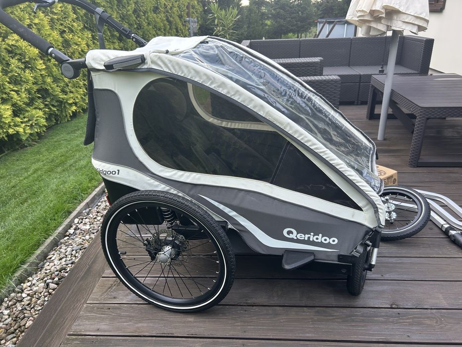 Qeridoo Kidgoo 1 przyczepka rowerowa