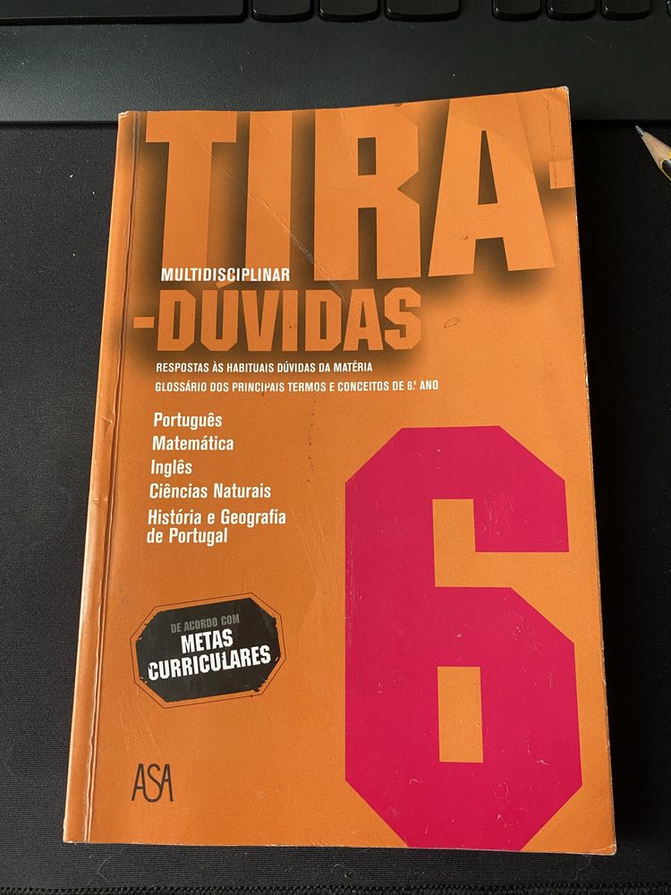 Livro para preparação de teste- Tira dúvidas 6