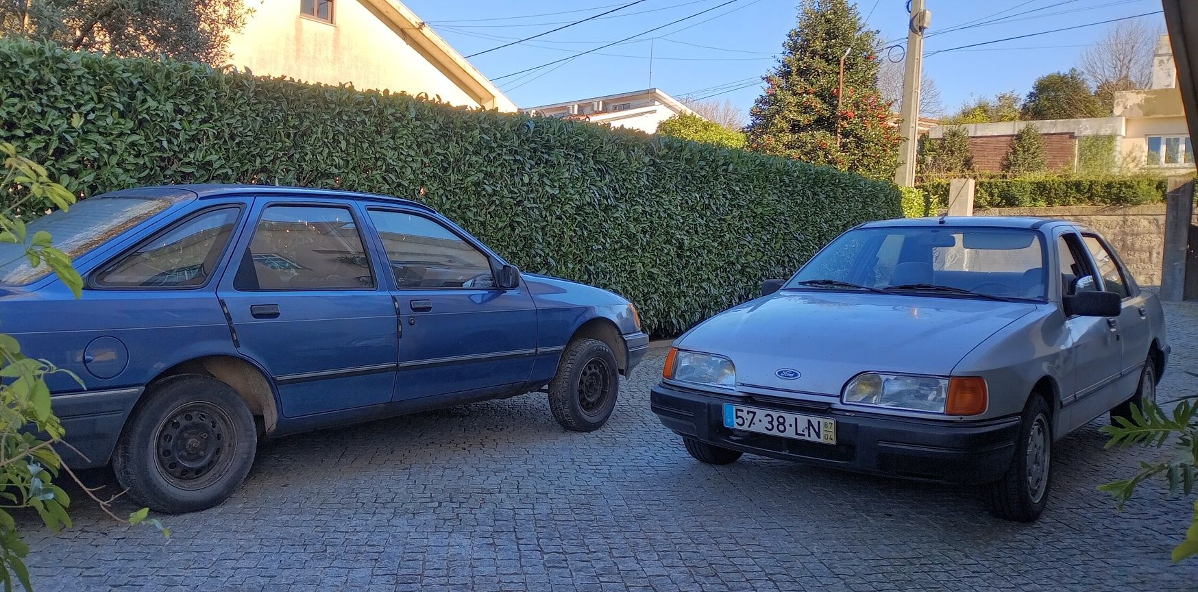 Ford Sierra 1.8 GL tração traseira/ Ford Sierra 1.6 hatchback