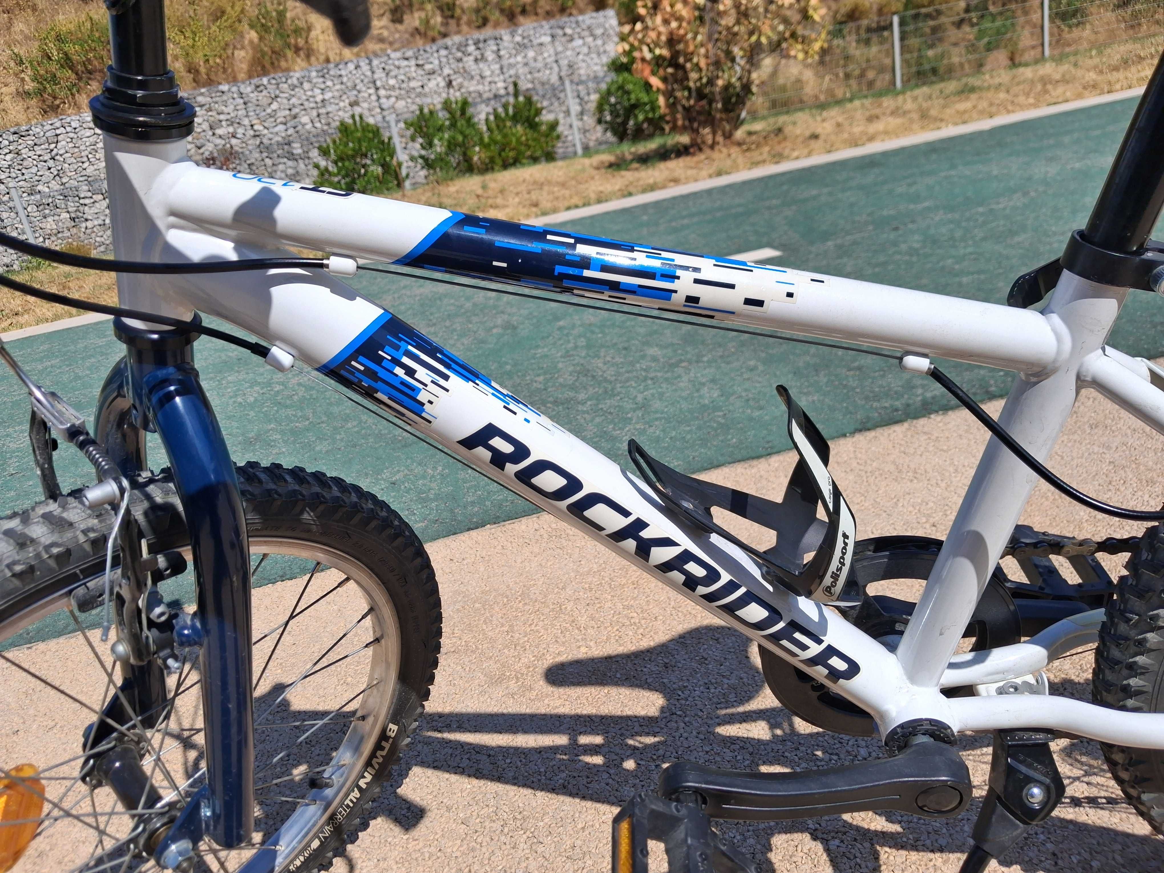 Bicicleta Rockrider 20'' Criança (6-11 anos) com mudanças