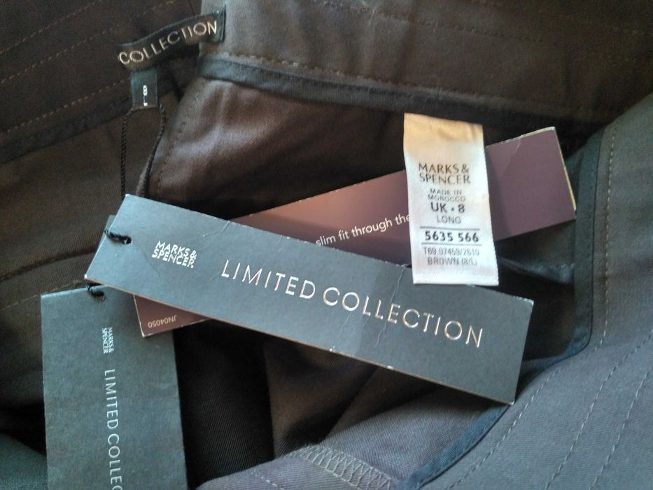 Брюки широкие Marks & Spencer размер 8