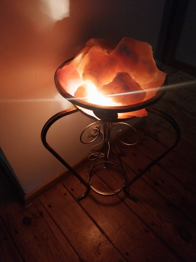 Lampa solna dużą 10kg  misa