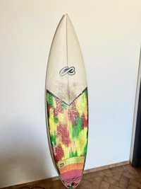 Surfboard 6"3 + Quilhas + Leash Rip Curl