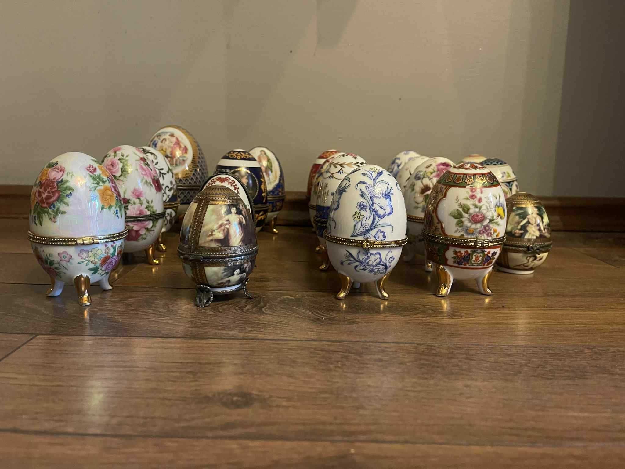 Porcelanowe ozdobne jajka
