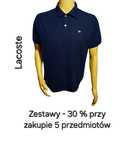 T-shirt męski polo Lacoste rozmiar L