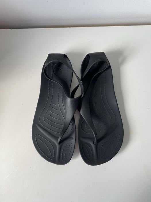 Crocs japonki sexi flip czarne W8 38/39