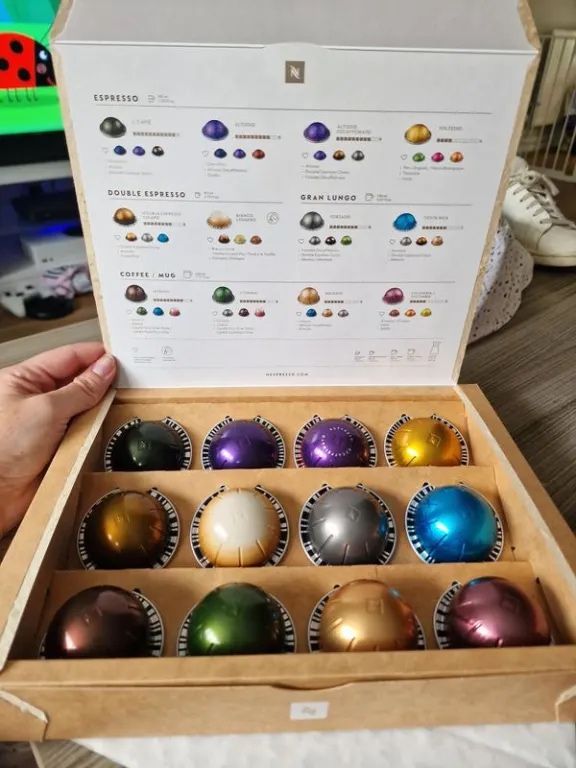 Капсули Nespresso Vertuo