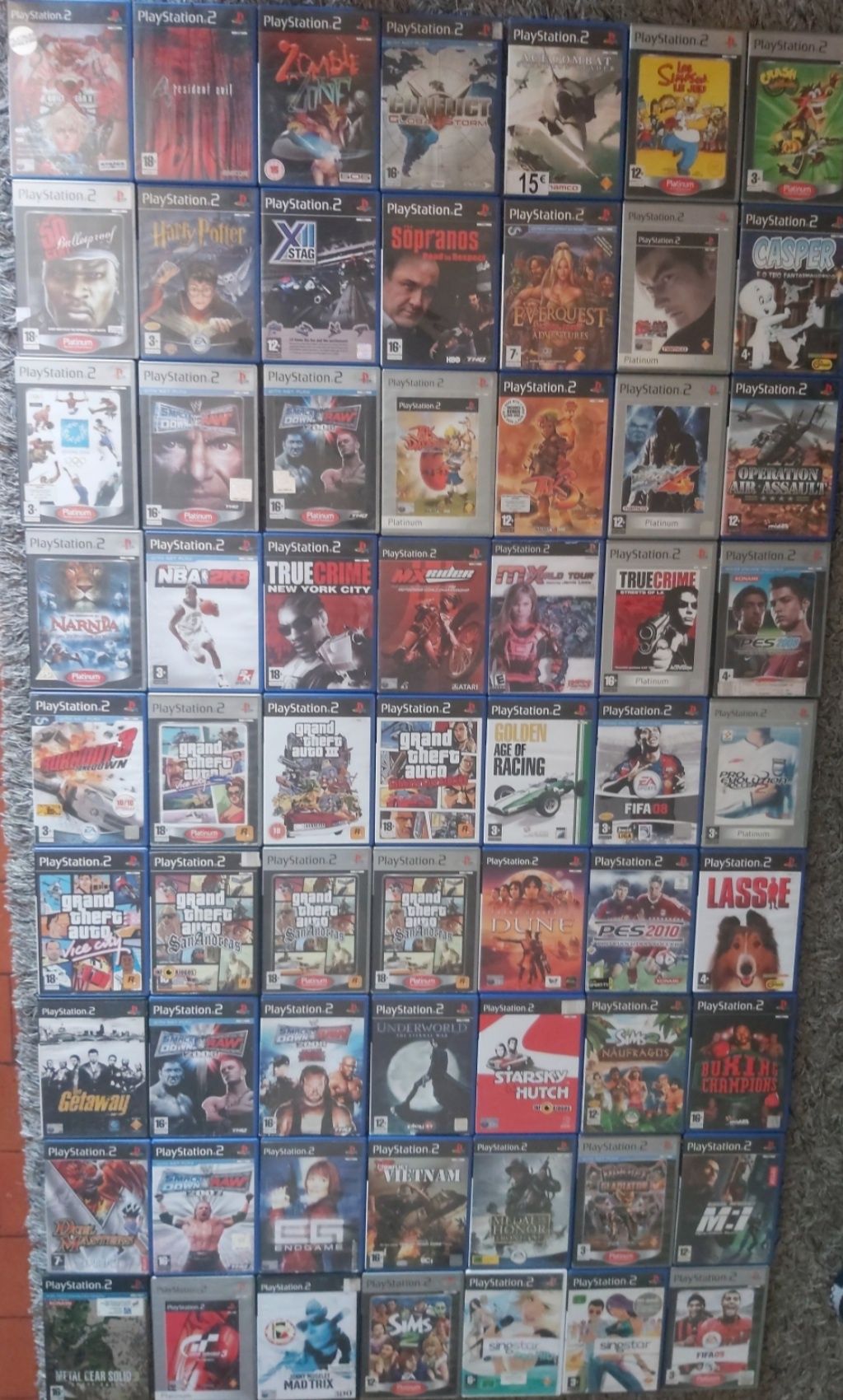 PlayStation 2 Jogos.
