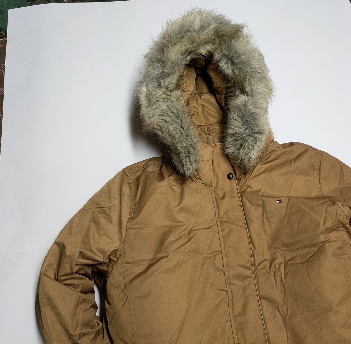 Kurtka Tommy Hilfiger Sorona Parka Country Side Khaki r. 52 6XL