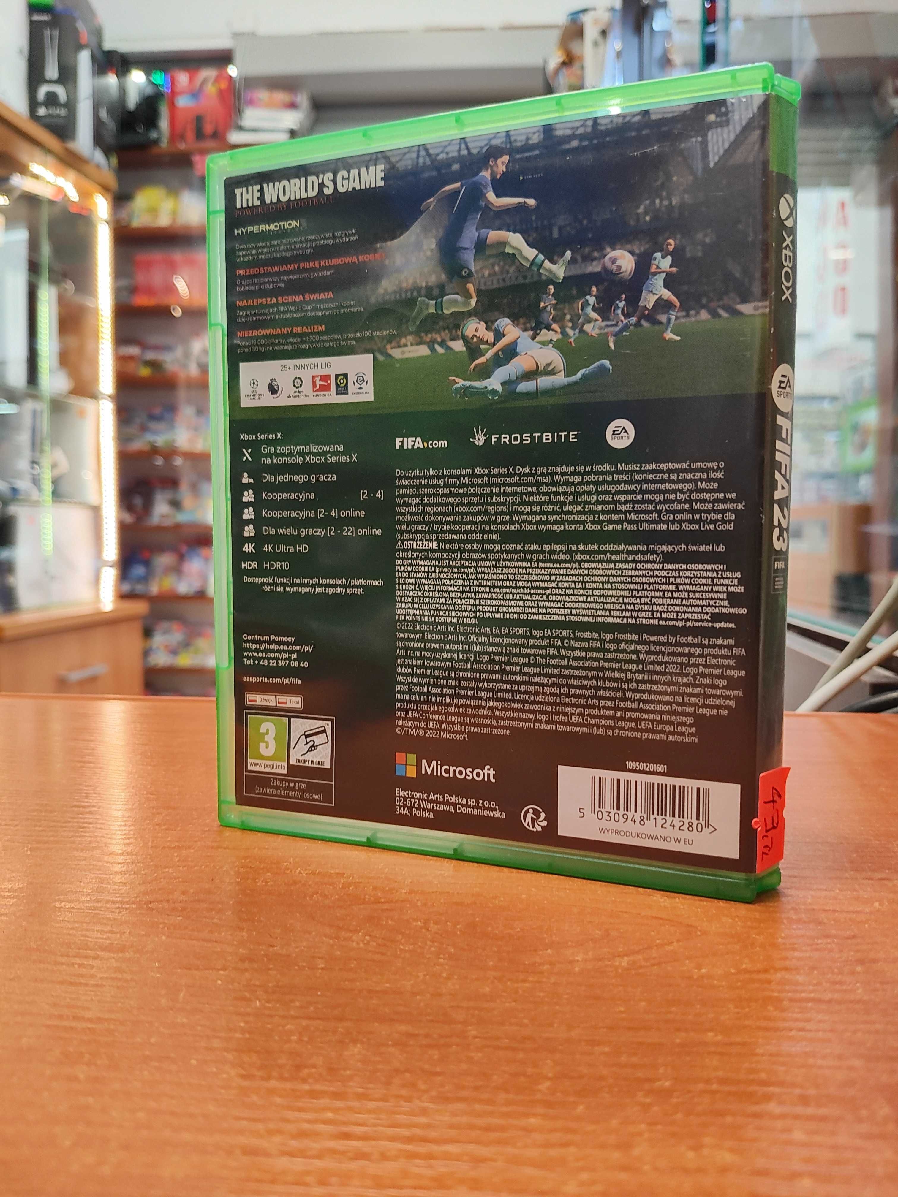 FIFA 23 XSX Xbox Series X PL Sklep Wysyłka Wymiana