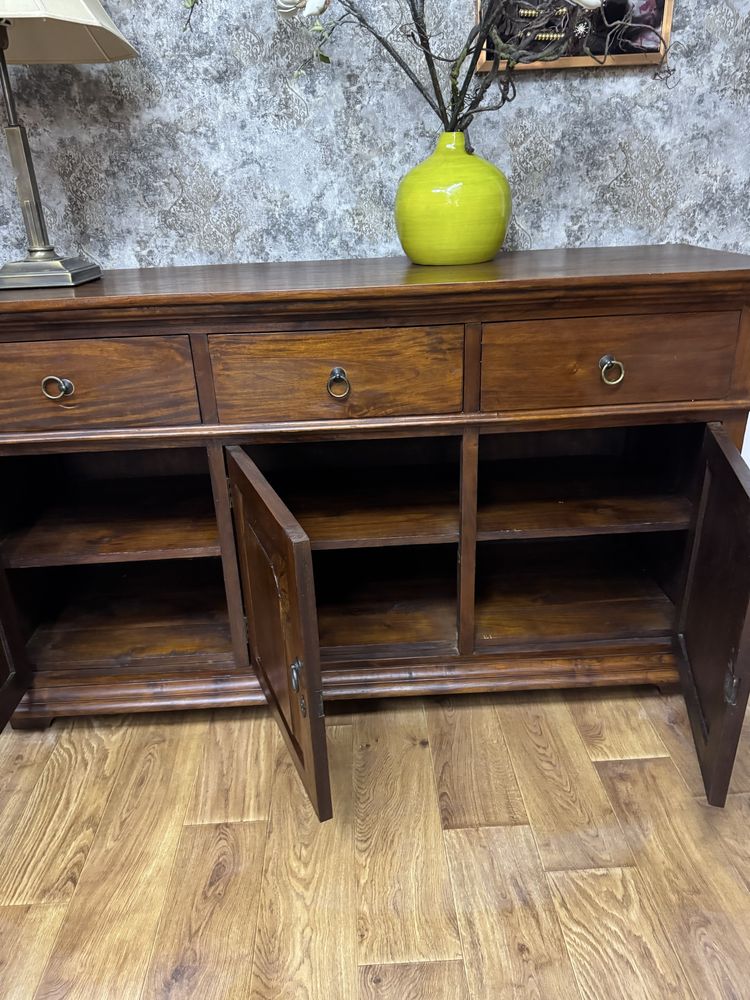 Komoda z drewna, kolonialna, vintage, rustykalna, lite drewno