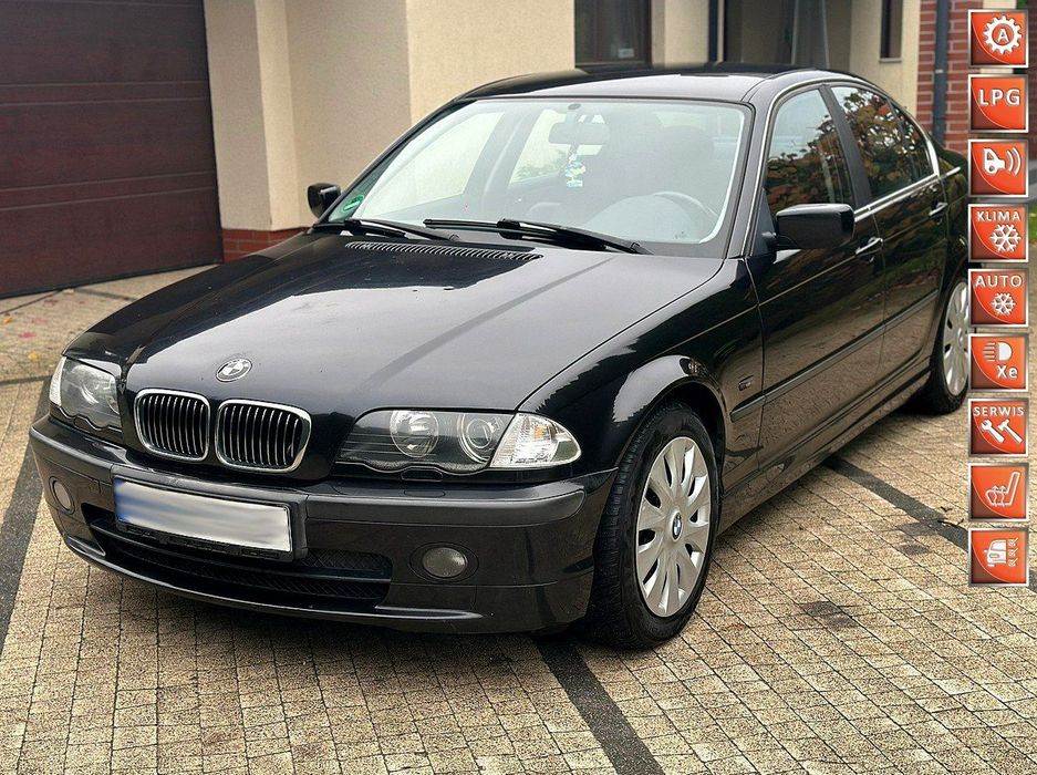 BMW Seria 3 BMW 323i e46 2.5 m52b25 170KM Sedan harman kardon M-Pakiet LPG Opłaty