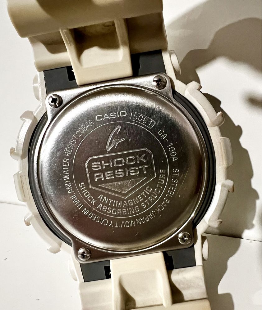Casio zegarek męski CASIO G-SHOCK GA-100A