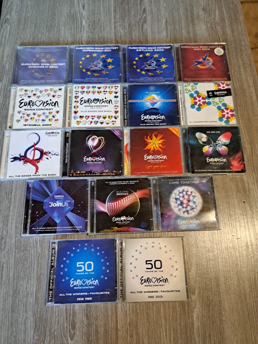 Kolekcja Płyt CD Eurovision