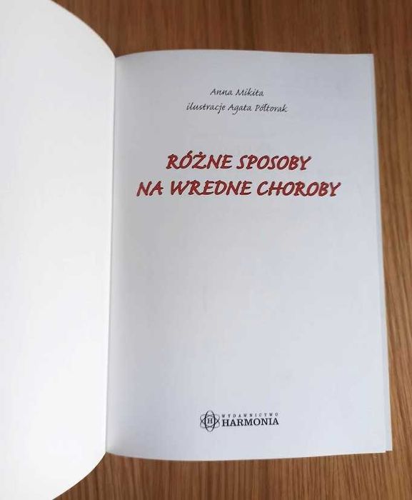 Różne sposoby na wredne choroby lektura szkolna