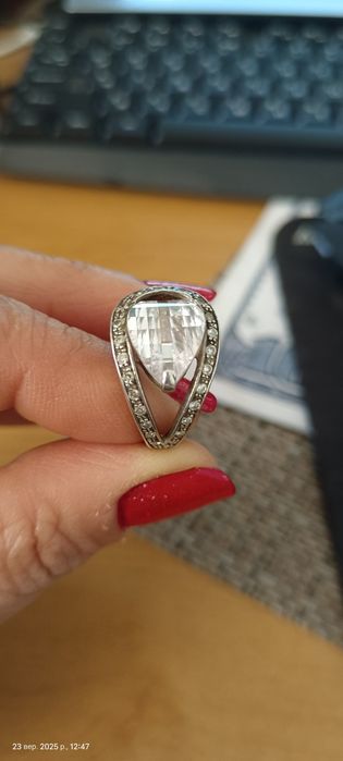 Кольцо серебро 925 проба