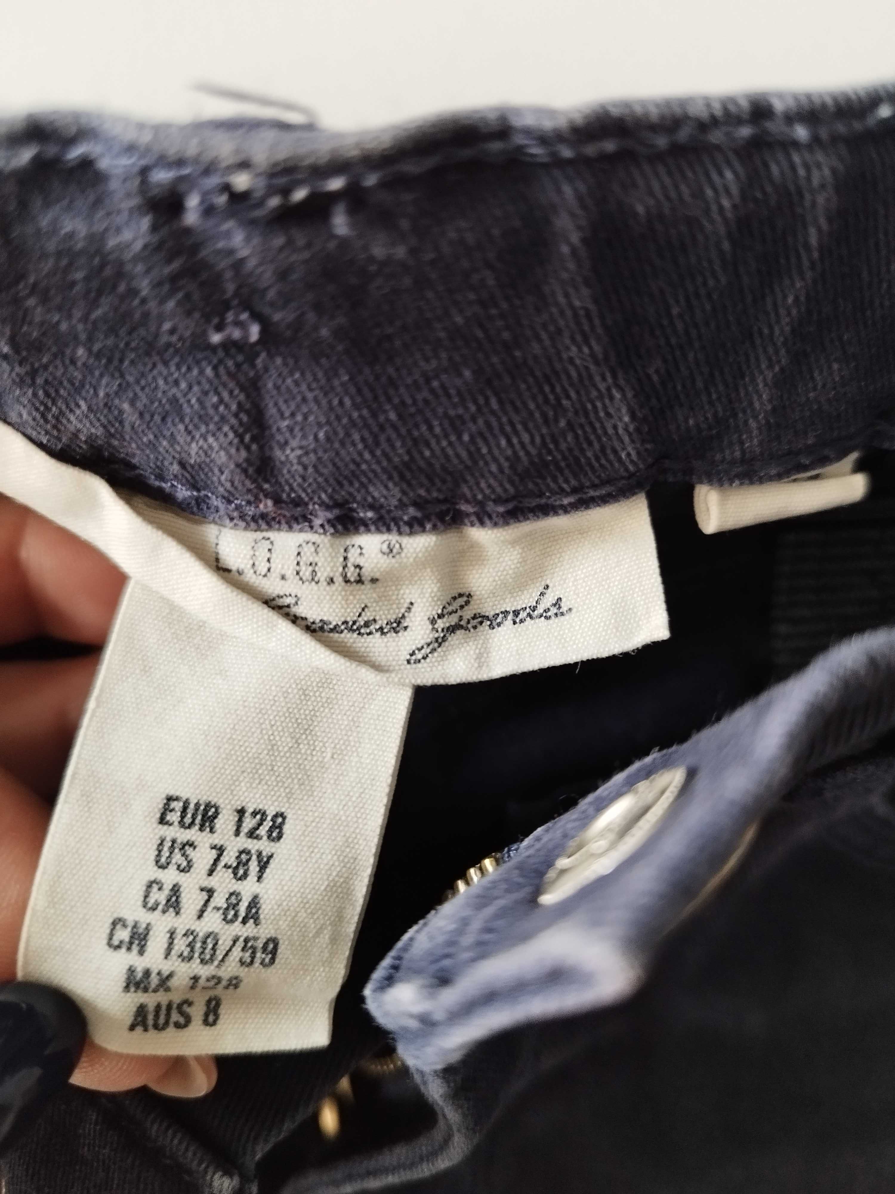 Spodenki jeansowe z koronką H&M rozm. 128