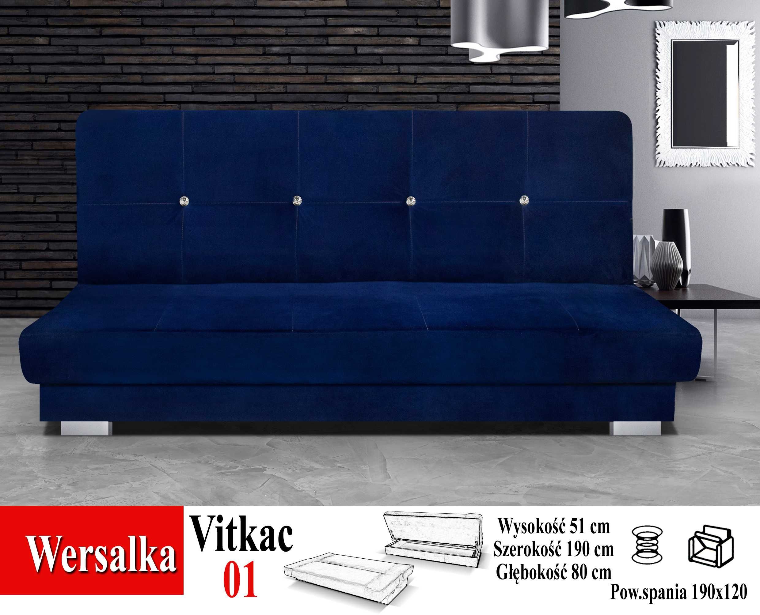 Kanapa Vitkac Okazja Wersalka Sofa Kryształki Swarovski Producent