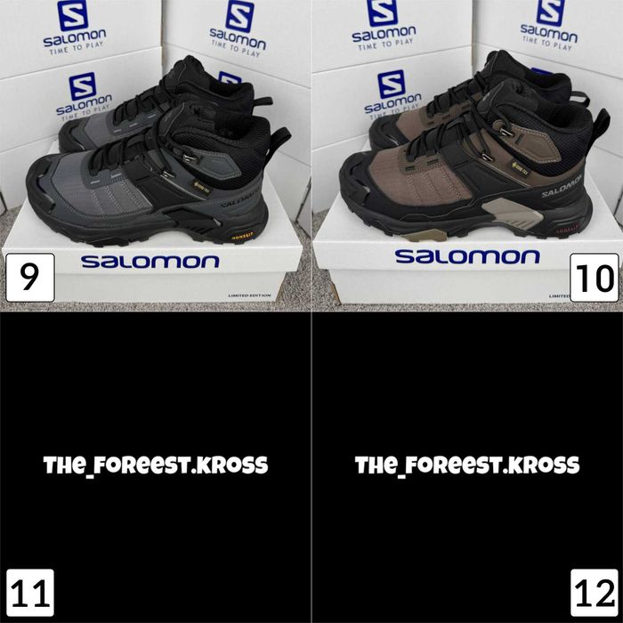 Мужские Зимние Ботинки Salomon XT-6 X Ultra 4 Mid С Мехом Кроссовки