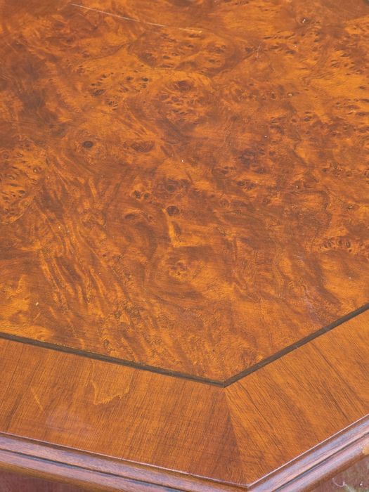 Stolik sześciokątny ława na 1 nodze #1721 Stylowy Węgrów