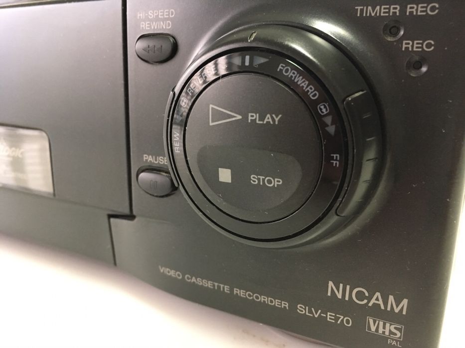 Video Gravador VHS Sony com comando