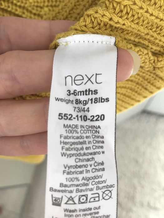 Sweter 3/6 miesięcy