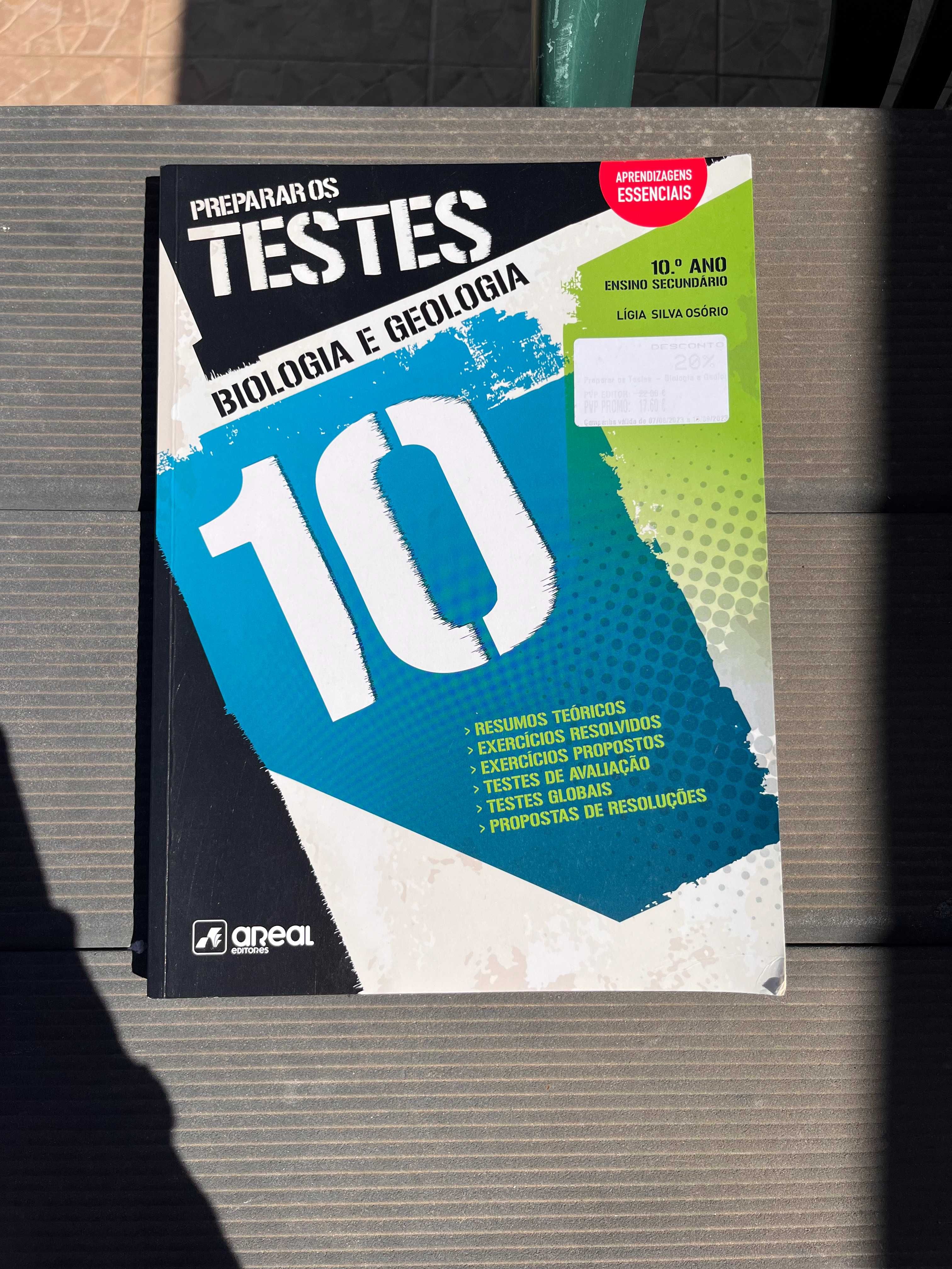 Livro preparar para os testes Biologia e Geologia 10º ano