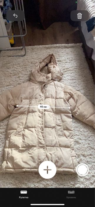 Пуховик жіночий довгий pull and bear