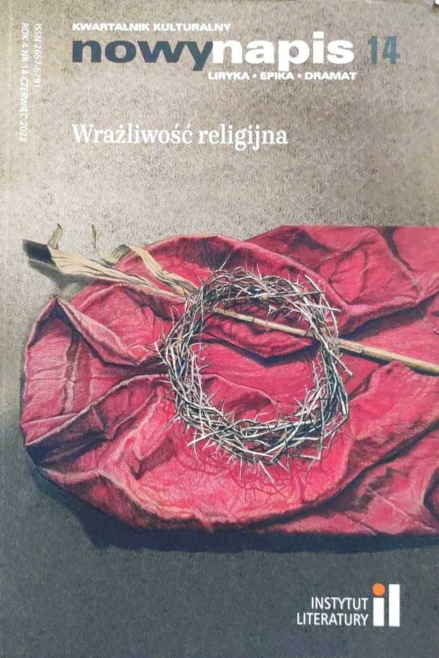 Wrażliwość religijna - Nowy napis -liryka epika dramat - nr 14