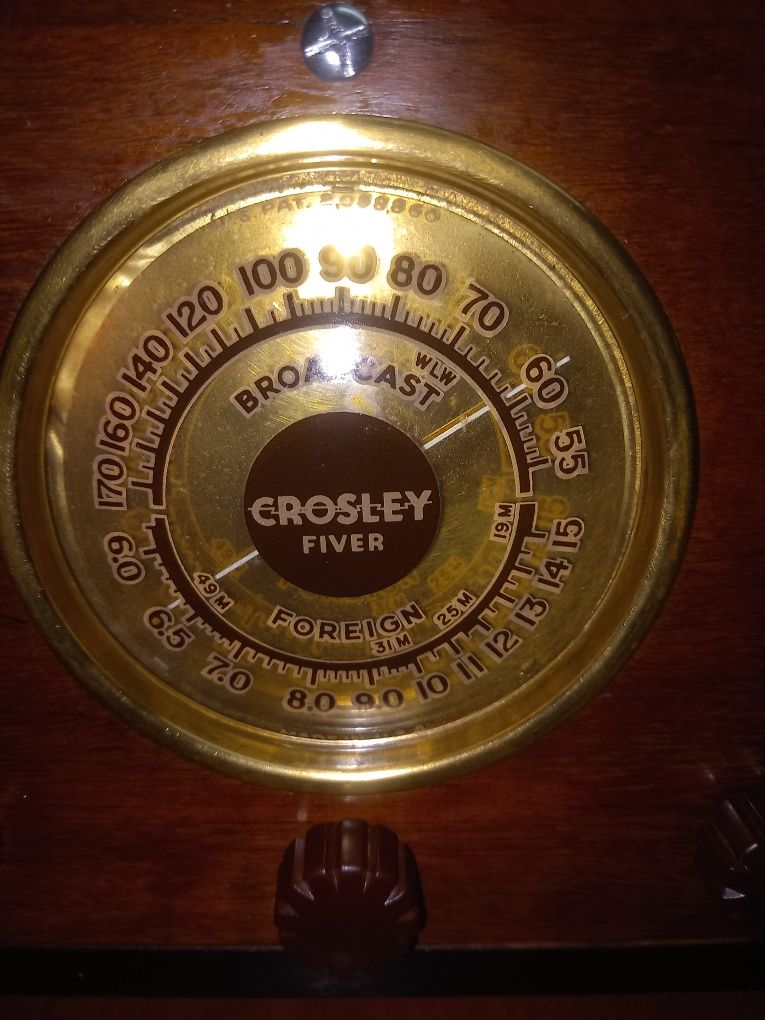 Radio antigo CROSLEY