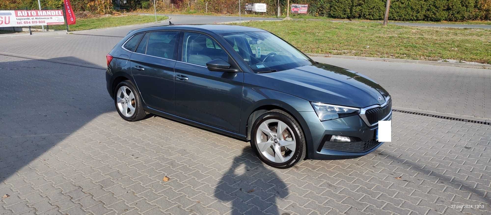Skoda Scala - idealna + opony + felgi gratis
