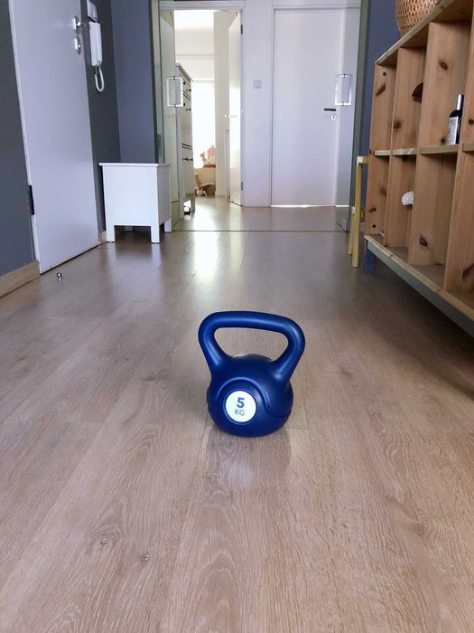 Kettlebell de 5kg - COMO NOVO! (Campo de Ourique - Lisboa)