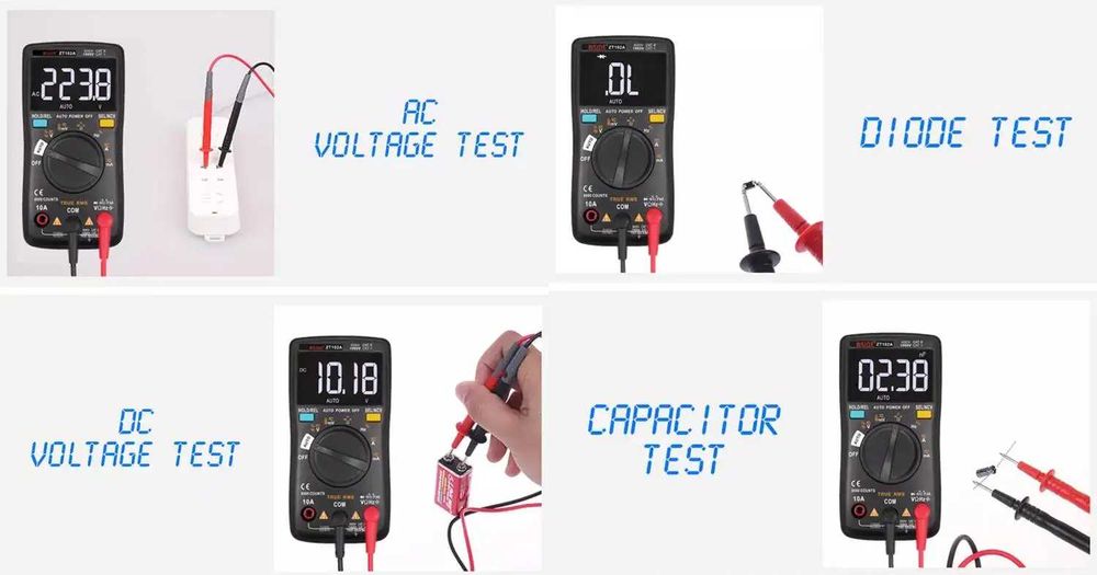 Мультиметр тестер ZOYI ZT102A Гарантія Оригінал