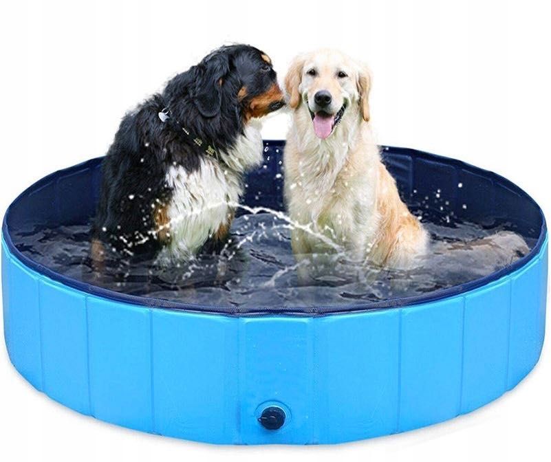 duży basen dla psa zwierząt dzieci ogrodowy 160cm xxxl składany