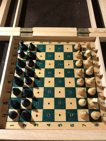 szachy vintage podróżne kolekcjonerskie cccp