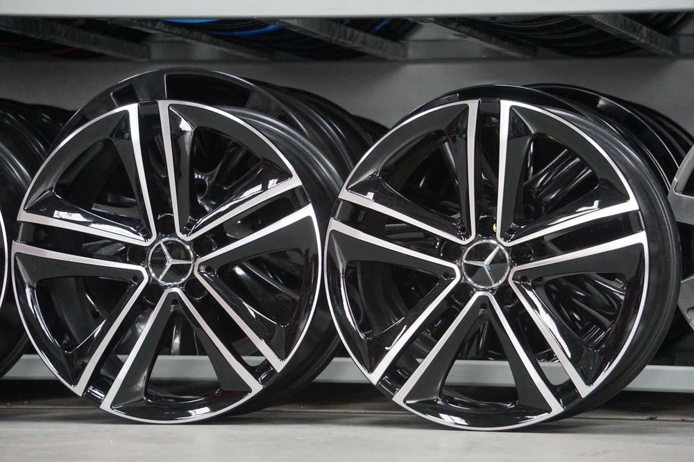 Alufelgi Mercedes CLS W257 8Jx18 i 9Jx18 et33 czarna perla i cnc